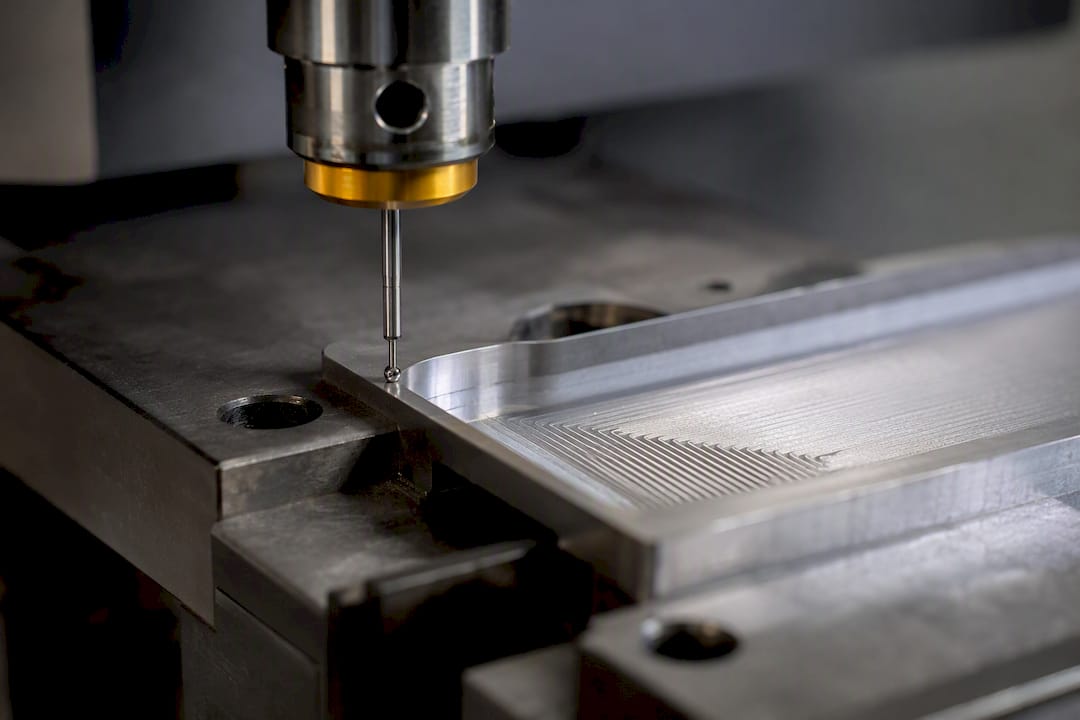 Probe checking machined feature in cycle