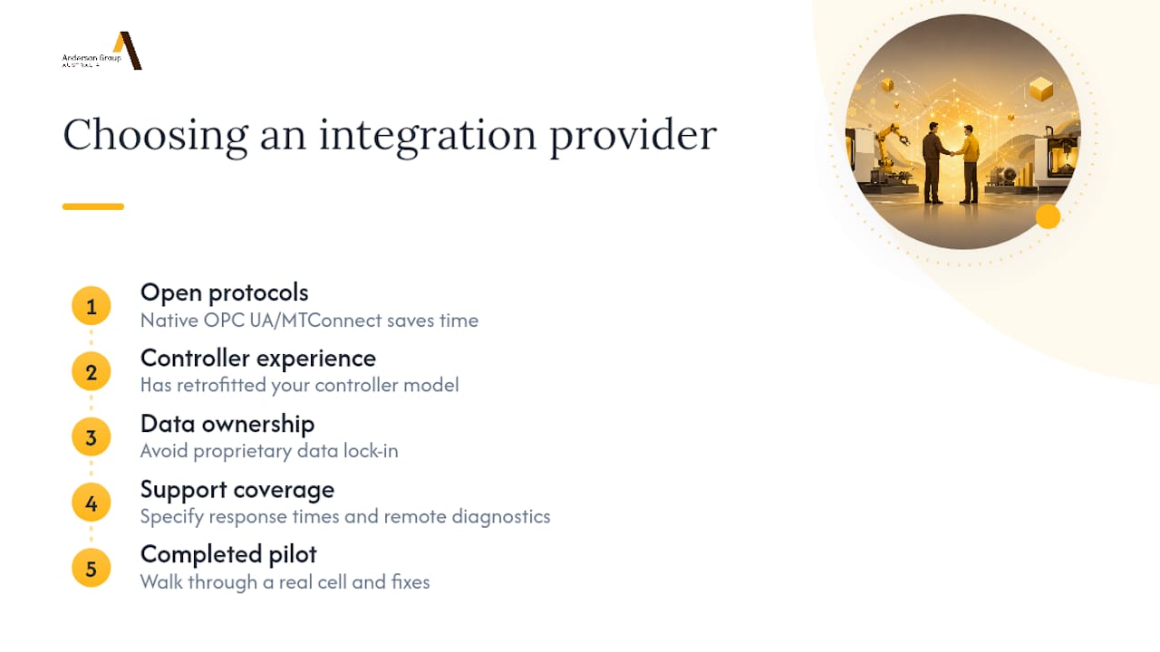 Five questions for choosing integration provider
